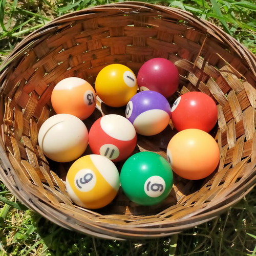 Mini ball collection used