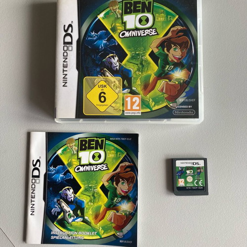 Ben 10 Omniverse Nintendo DS like new, complete set