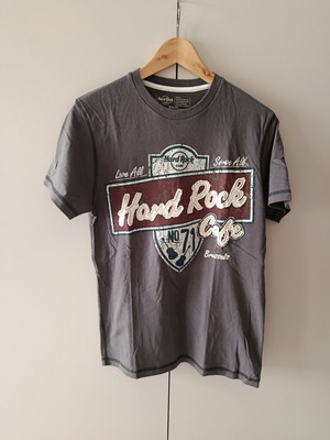 Hard Rock Cafe T shirt like new, size S, gray