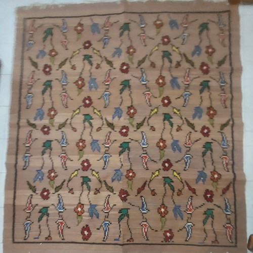 Wool rug on loom 220x245 unused