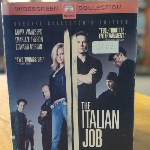 The Italian Job DVD used, action adventure with subtitles
