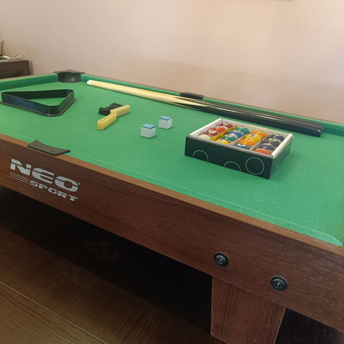 NEO Sport Table Billiards New with Full Accessory Set
