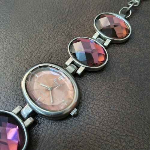 Monaco International wristwatch used with gemstones and Quartz movement
