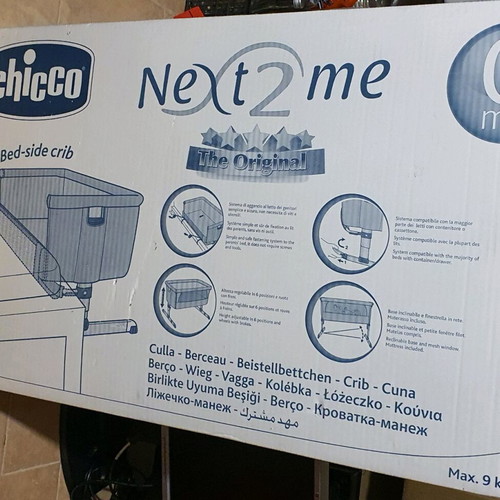 Chicco Next To Me cradle like new, special edition
