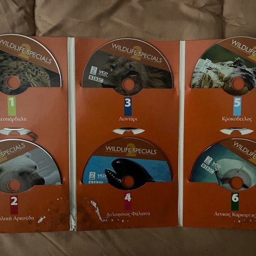 Wildlife Specials 2 DVD used, BBC wildlife documentary