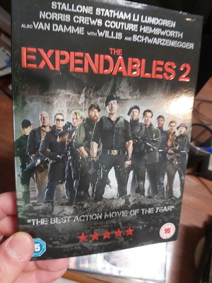 Expendables 2 movie like new, action adventure