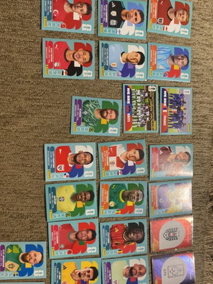 World Cup stickers new, pack of 45 without duplicates