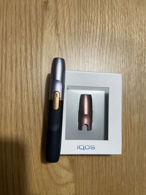 Vintage IQOS 2 caps, bronze unused, lilac used