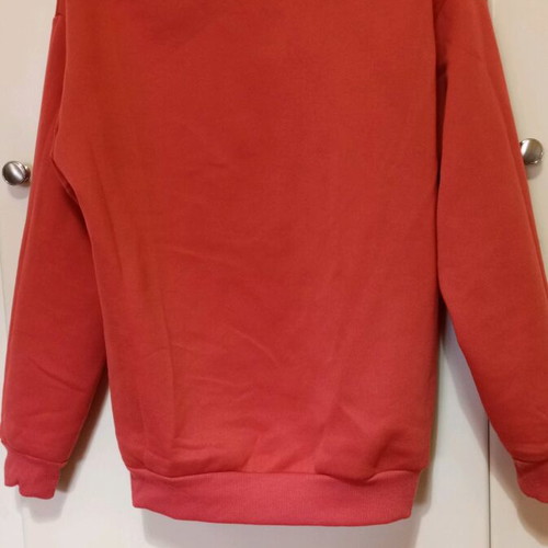Shein women's sweatshirt like new, rotten apple color, size S