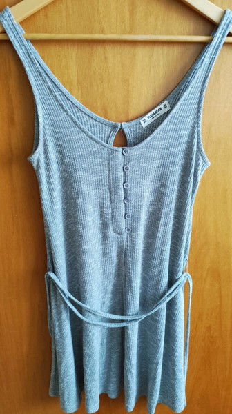 Γκρι φόρεμα, pull & bear, XS