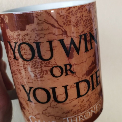 Game of Thrones coffee mug like new 330 ml semi-porcelain
