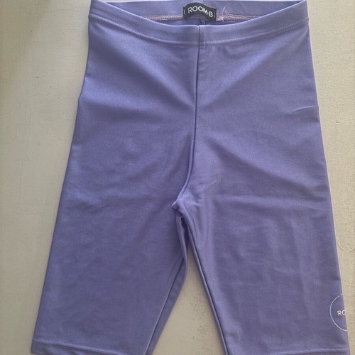 Lilac cycling shorts used, size XS