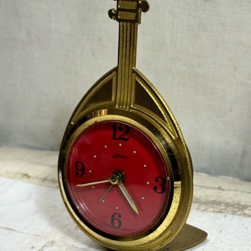 Retro alarm clock used in mandolin shape Atlanta from West Germany