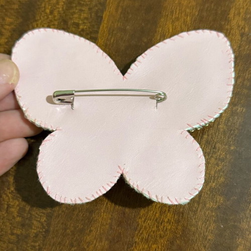 Handmade colorful butterfly brooch new