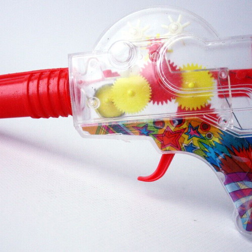 Vintage 70's Greek friction space gun new