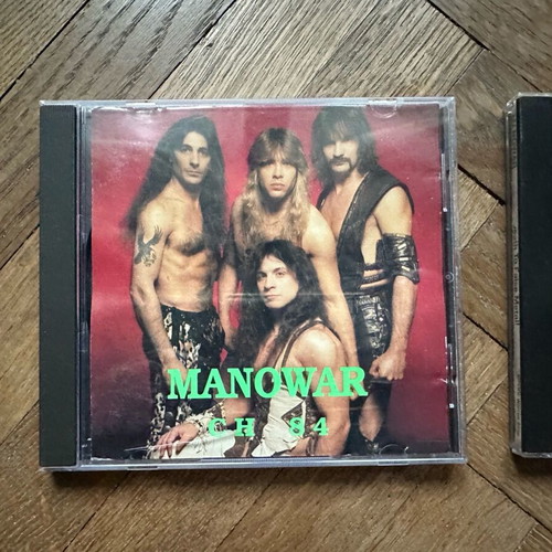 Manowar Death to False Metal! and CH 84 CD like new