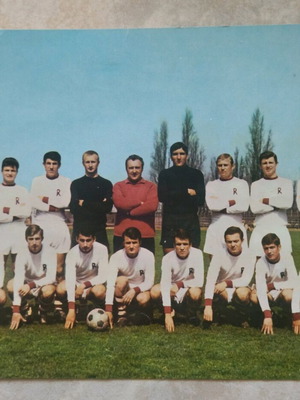 Φωτογραφία Rapid ομάδα του 1967 σαν καινούργιο, μέγεθος 20 εκ