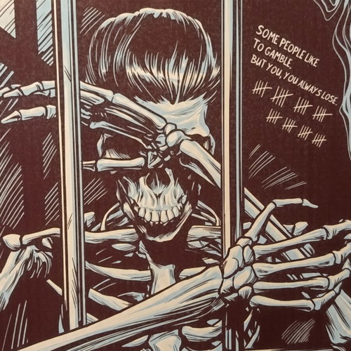 Social Distortion A4 poster