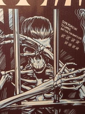 Social Distortion A4 poster