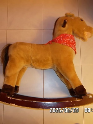 Rocking horse used for small children