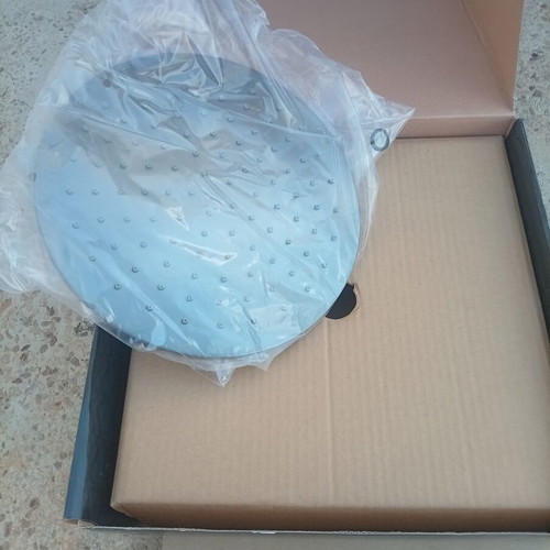Showerhead ceiling 25-25 brass new