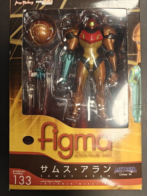 Figma Samus Aran Metroid Other M action figure new