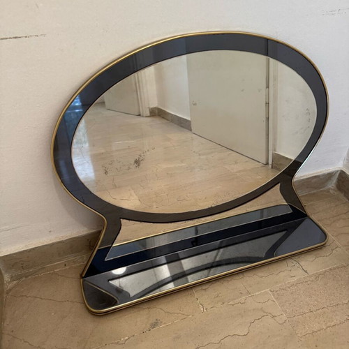 French Crystal Mirror Set of 3 used, elegant luxury design
