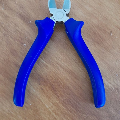 Lux tools used tools set with hammer, pliers, side cutter