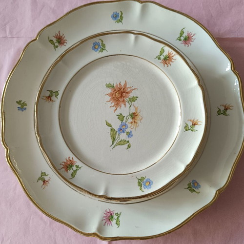 Villeroy & Boch vintage dessert plates set of 5 like new