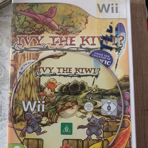 Ivy the Kiwi? Nintendo Wii game like new, puzzle
