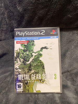Metal Gear Solid 3 Snake Eater PS2 като нова