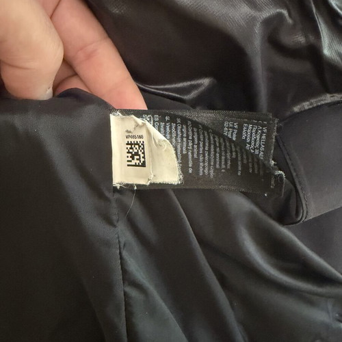 The North Face jacket used, small, grey, zippered underarm vents