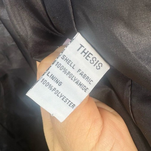 Waterproof trench coat size S like new, black