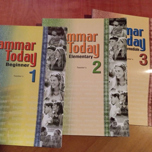 Grammar Today books 1+2+3+4 Teacher's edition like new