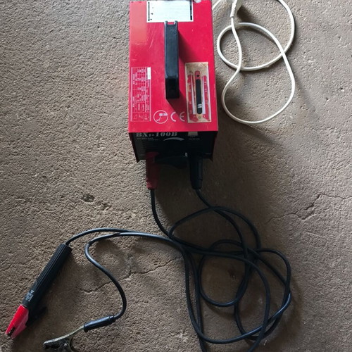 Bx-1 100b MMA Welder used with cooling fan and overheat lamp