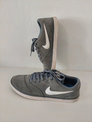 Nike SB men's sneakers used, gray, size 46