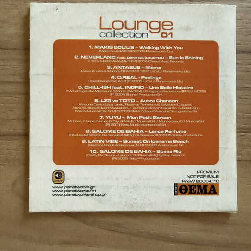 Lounge Chill House Underground Mix CD collection like new