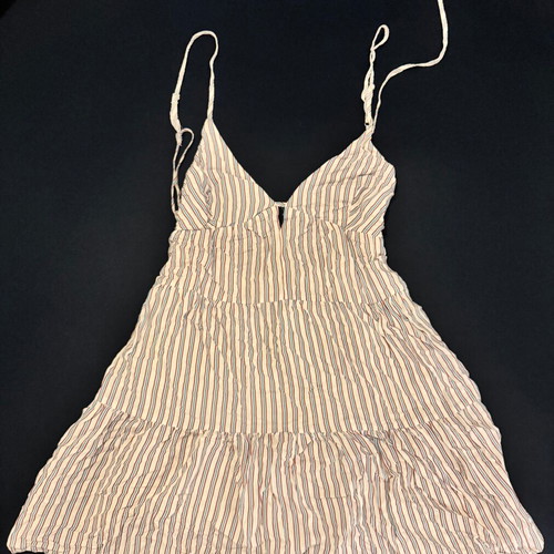 Bershka summer mini dress like new, multicolor, size M