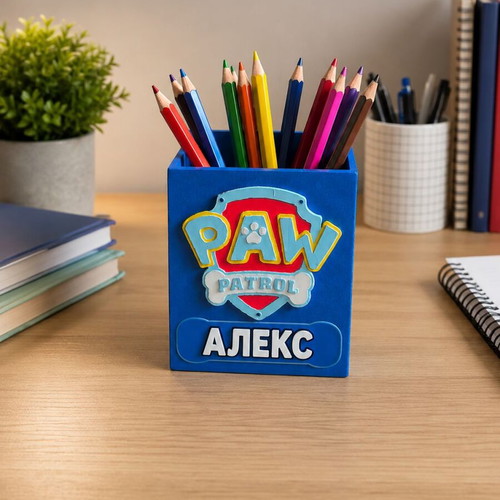 Personalized Pencil Holder New with Cartoon Characters