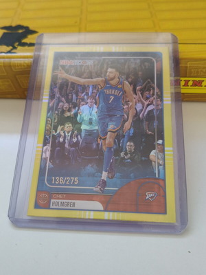 Chet Holmgren NBA Hoops 2025-26 Topps κάρτα, Oklahoma City Thunder
