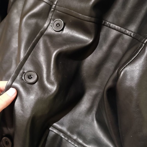 Jacket black, like new, size L and XL