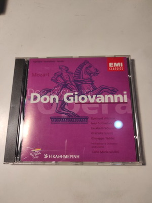 Mozart Don Giovanni CD σαν καινούργιο, κλασική μουσική