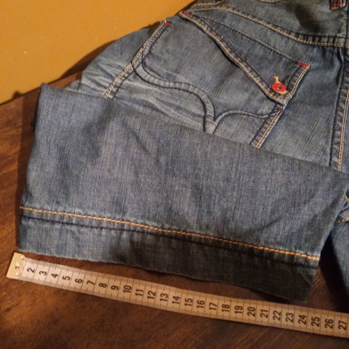 BLY 03 men's bermudas new, size L, 100% cotton, blue