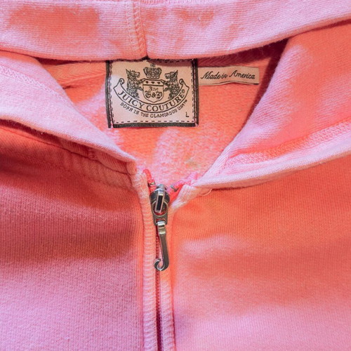 Juicy Couture sweatshirt used, size Large, soft pink