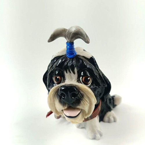 Διακοσμητική φιγούρα σκύλου Shih Tzu Little Paws από Arora Design σαν καινούργια
