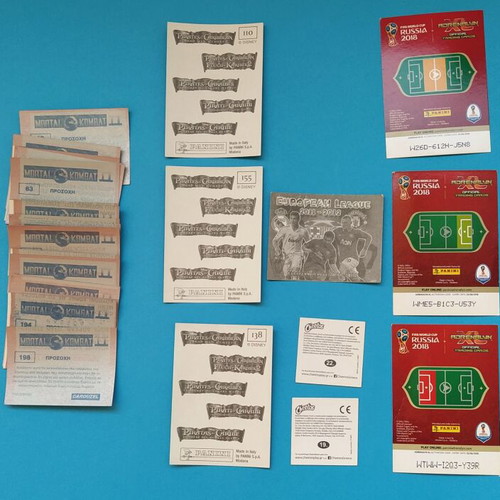 Αυτοκόλλητα και κάρτες Panini Carousel Cheetos μεταχειρισμένα
