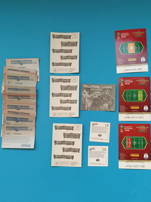 Αυτοκόλλητα και κάρτες Panini Carousel Cheetos μεταχειρισμένα