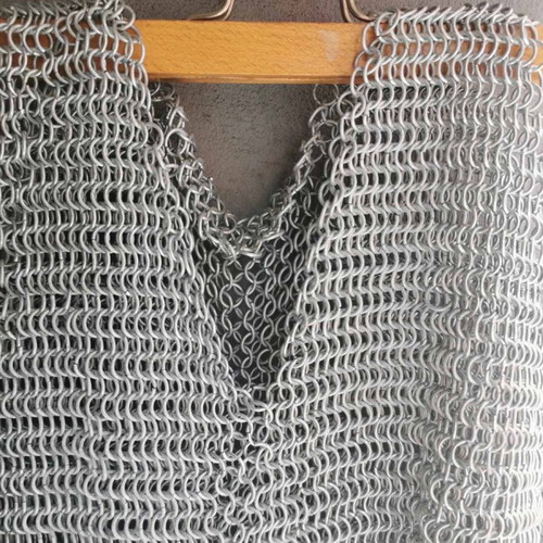 Chainmail armor interior used