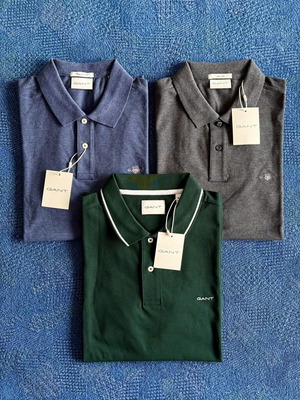 Gant Polo Shirt men's M/L/XL, 100% cotton, new with tags