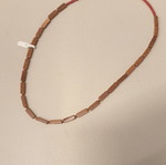 Handmade necklace with semi-precious stones and coral, new